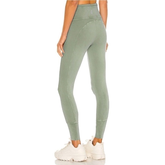 Free People | Movement Hot Shot Leggings Army Green Size XS Cotton - Picture 2 of 8